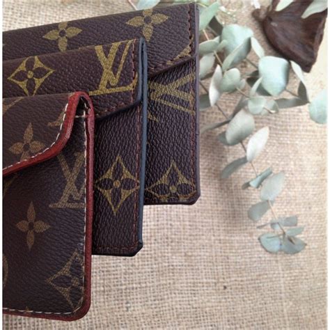 upcycled lv wallet|More.